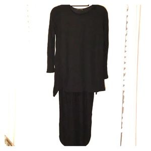 Zara high-low long sleeve shirt/blouse